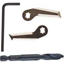 Kit De Remplacement 1 Foret Pilote 2 Lames 1 Clef Allen