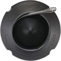 Milwaukee - Flexible Spirale pour Plomberie - Tête Droite 6mm x 7.6m - Tambour Inclus - Idéal pour Déboucher Canalisations