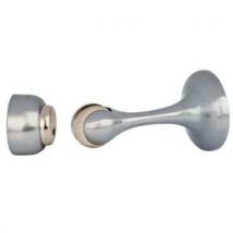 Butoir De Porte Magnétique Satin Chrome