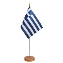 Drapeau De Table Grece