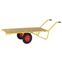 Chariot Charge Lourde L2326xl615xh775 Mm Jaune