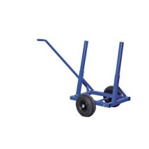 Kongamek - Chariot de manutention L1600x600xH800 mm Bleu - Capacité 200 kg - Roulettes 260 mm - Recyclable
