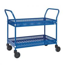 Chariot De Service A Paniers L1130xl550 Xh940mm Bleu