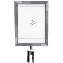 Panneau Porte Affiche A 4 Inox Vertical