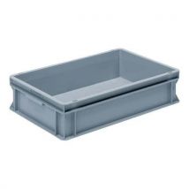 Bac Rako Gris Clair 26 Litres 600x400x145 Mm Avec Parois