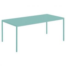 Table Canada 180 X 80 Cm Acier - Bleu Clair