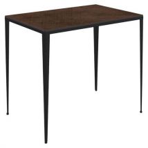 Mange Debout Bolonia 120x80 Cm Str Corten/acier Noir