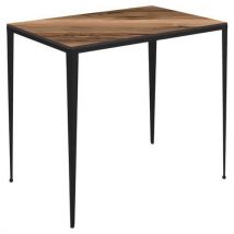 Mange Debout Bolonia 120 X 80 Cm Strat Olivier / Acier Noir