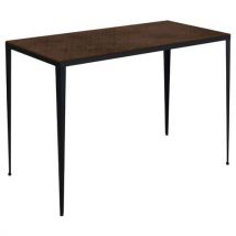 Mange Debout Bolonia 180x80 Cm Str Corten/acier Noir