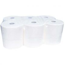 Lot De 6 Papiers Toilette Maxi Jumbo Recyclé Manutan-250m-2 Plis