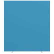 Meet By Paperflow - Cloison EasyScreen L160cm Bleu - Hauteur 174cm - Toile M1 - Gris