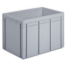 Bac 84l Parois Pleines Gris Lxlxh = 60 0x400x425mm