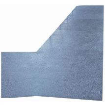 Tole Pleine Acier Galvanise 1000x2000mm Ep2 Mm Antiderapant