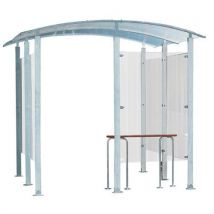 Abri Cycles 4m² Metal Zingue