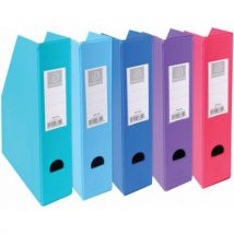 Porte-revues Pvc Dos 70mm (par Lot De 10 Pièces)