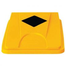 Couvercle Poubelle Pour Cannette Jaune
