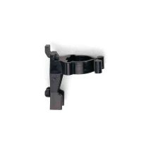 Raaco - Lot de 6 clips manche galbé - Ø 12mm - Noir - Capacité 5kg