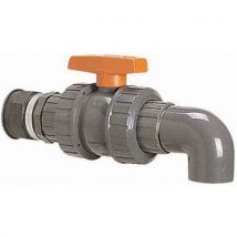 Robinet De Soutirage Pvc D20mm In Pvc Diam.20m M