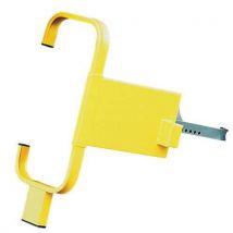 Mottez - Antivol Bloque-Roue Voiture VL - H:500mm L:260mm - Sécurité Robuste et Durable - 3 Ans Garantie