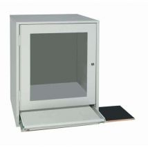 Demi Armoire Informatique Beige