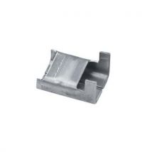 Lot de 100 - Chape Inox L X Épaisseur 19 X 08 Mm