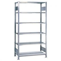 Rayonnage Départ 1 Face Aristo-clip 2300x300x1000 Zingué