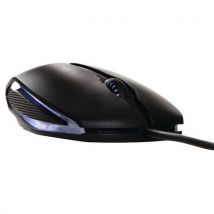 Souris Gentix Illuminated Filaire Noire