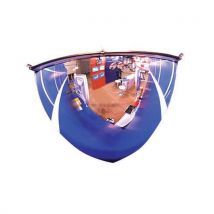 Miroir De Sécurité Quart-dome 90*60cm Pmma 2mm