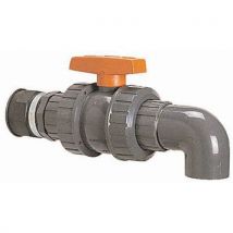 Robinet De Soutirage Pvc D32mm In Pvc Diam.32m M
