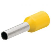 Embouts De Câbles Isolés Jaune 60mm² - Longueur 26mm - 100 Pièces