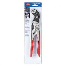 Jeu De 2 Pinces : Pince-clé 180mm - Pince Multiprise Cobra 250mm