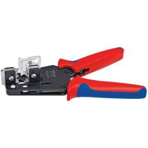 Knipex - Pince à dénuder 4 couteaux AWG 12-8 - 195mm - Pour câble solaire