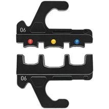Knipex - Matrice pour pince à sertir - 0.5-6mm² - Sertissage cosses isolées