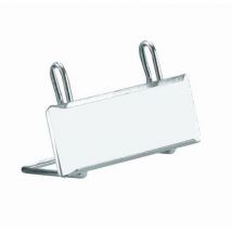 Porte Etiquette 80x33 Mm Pour Paniers Fi L Acier