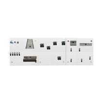 Bott - Kit 3 Panneaux Perforés Gris 500x500mm avec 20 Accessoires - Lean Management - Emballage Recyclé