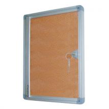 Vitrine D'affichage Interieure Extra Plate- Phoenix 47x64 Liege/4 Feuilles A4