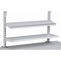 Tablette A Lamelles+tringle D'arret Entr'ax E1000 P=321mm