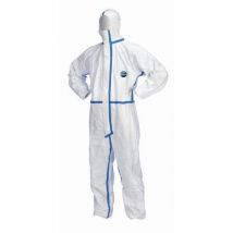 Combinaison Jetable Tyvec 600 Plus - M - Protection Type 5 Et 6 Blanc