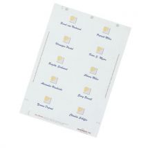 Durable 1 Planche De Bristols Pour Badges