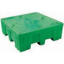 Palette De Retention 4 Futs Monobloc 450l