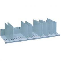 Trieur 10 Séparateurs Amovibles L= 80 Cm Gris