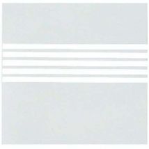 Adhésif De Signalisation 5 Bandes Blanches Largeur 13 Mm
