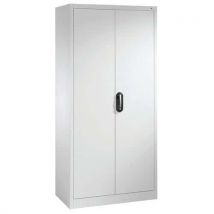 Armoire Portes Battantes Gris4 Tablettesh1950xl930xp500mm
