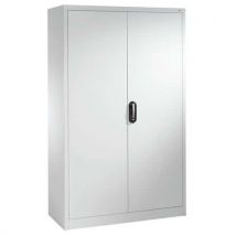 Armoire Portes Battantes Gris4 Tablettesh1950xl1200xp500mm