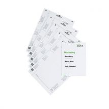 Durable - 10 Planche d'insertions bristols pour plaque de porte Infosign - A5 - Durable