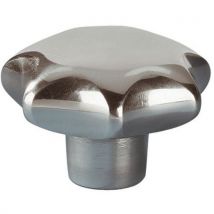 Bouton Étoile Insert Taraudé Dia Ht:40 Mm Dia:m8