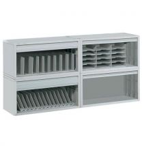 Rideaux Système Vertical Gris Col.:gris