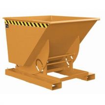 Benne Autobasculante Sur Socle 500l Colo Ris Orange