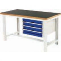 Bott 1 Établi Fixe Cubio À 3 Tiroirs - Largeur 150 Cm - Arphénol