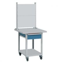 Poste Qualite Mobile 1 Tiroir Plateau Multipl Is 750x750x170